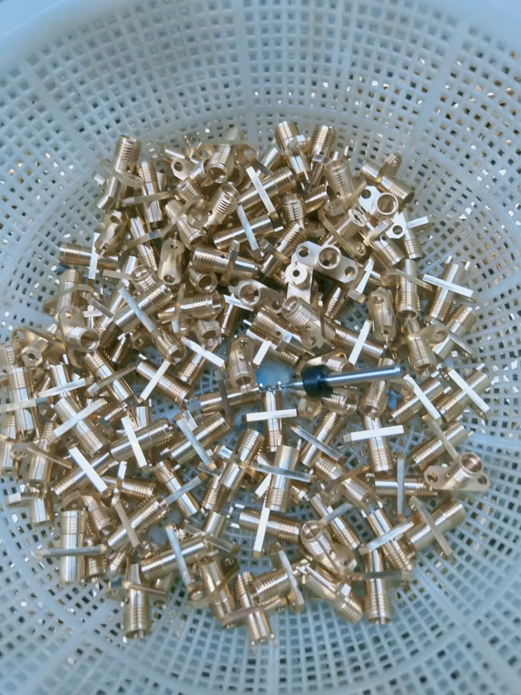 Copper Alloy CNC Machining Part Connector for Tubes