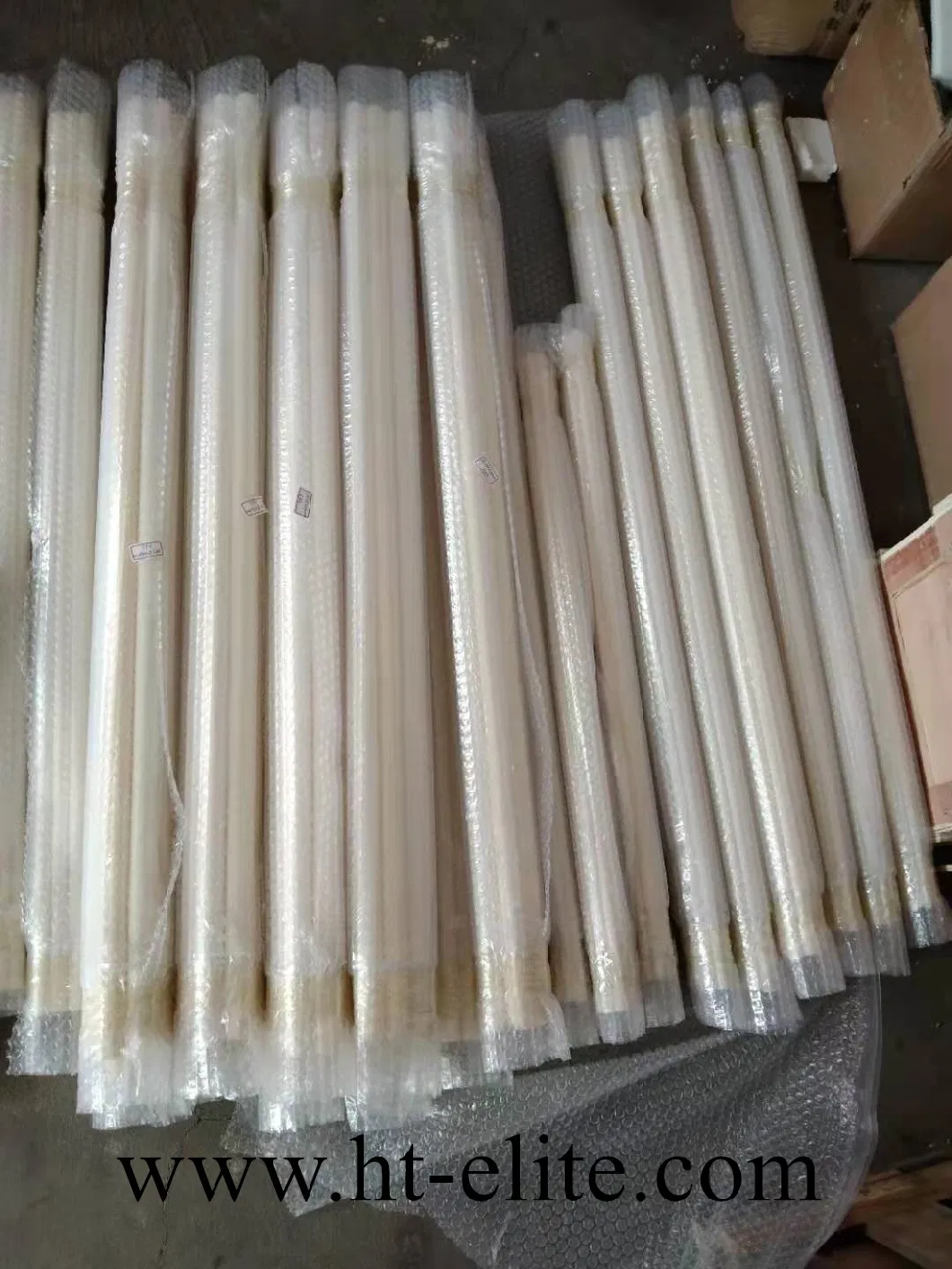 95% 99% Al2O3 Alumina Ceramic Thermocouple Protection Tube C610 C710