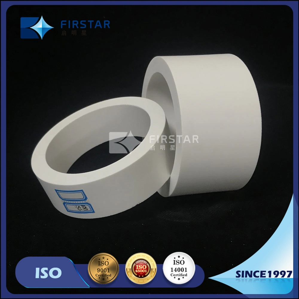 Abrasion Resistance Alumina Ceramic Curved Tubes for Weldeable Pipe Bend Elbow