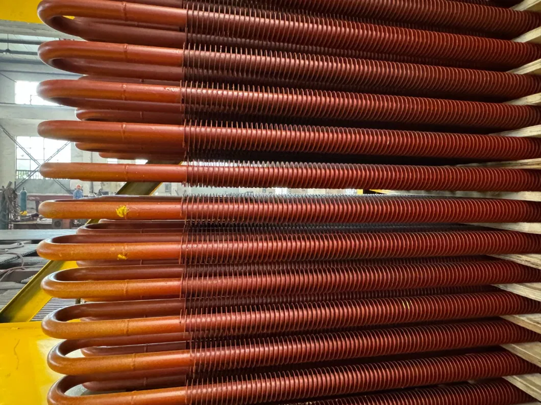 Heat Exchanger Copper Steel Tube Pipe Aluminum Spiral Finned Tube