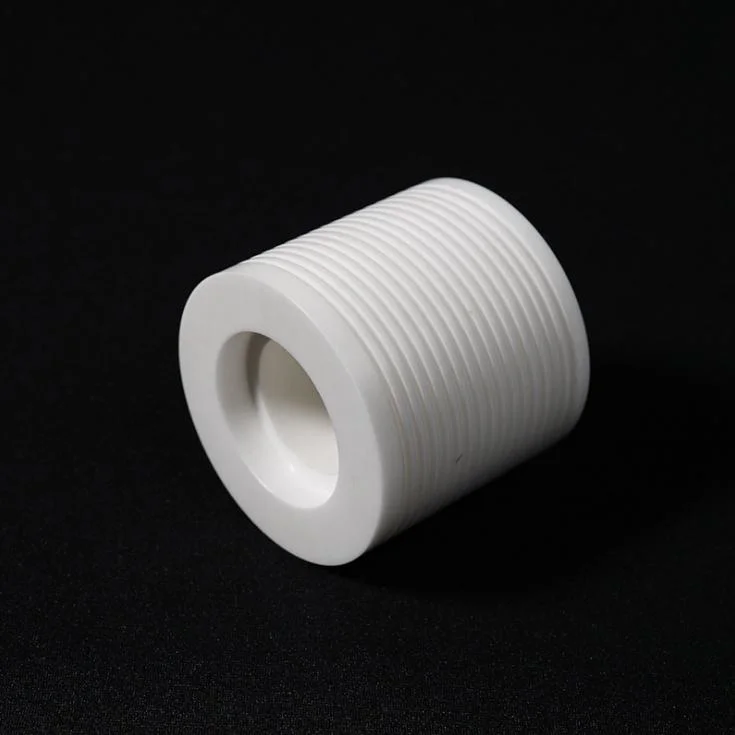 High Purity Corundum Machinable Alumina Ceramic Sleeve Tube