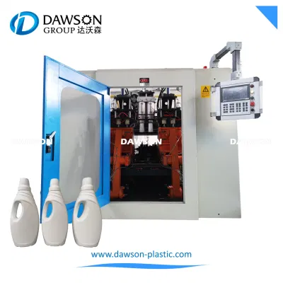 2 Cavities Plastic Bottle Blow Molding Machine Chemical Molding Equipment