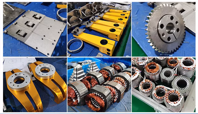 Horizontal Type Washing Machine Motor Stator Coil Inserting Machine