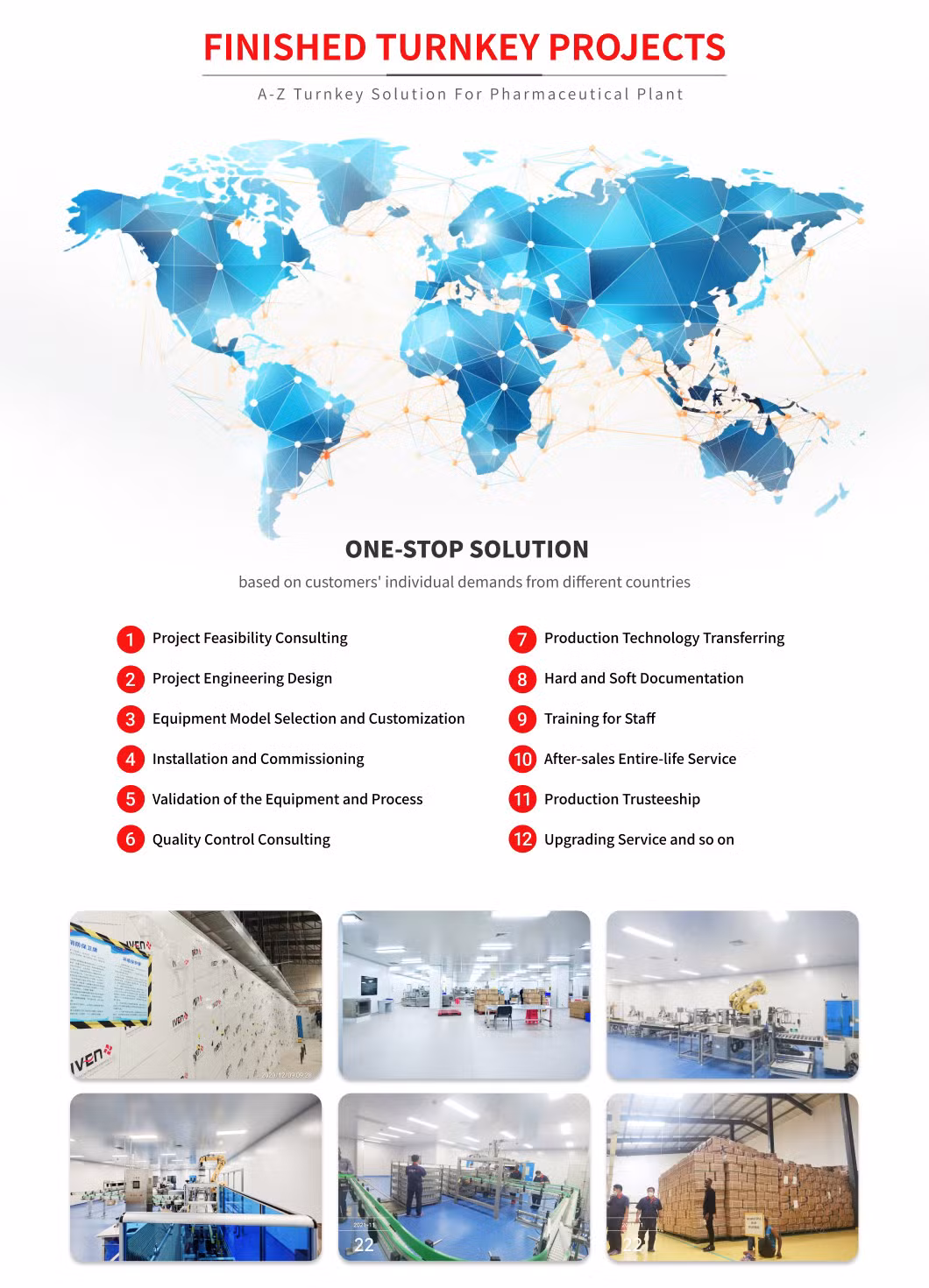 Iven Liquid Vaccine Production Line / Disposable Syringe Filling Capping Machine with CE and ISO