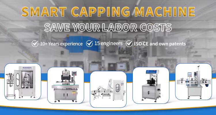 Press Capping Machine Bottle Capper Glass Bottle Filling and Capping Machine