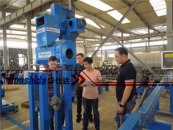 Steel Pipe Internal External Blasting Fbe Coating Machinery