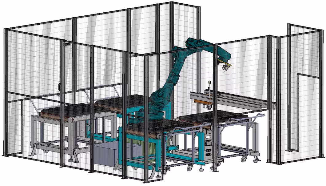 104-Pump Motor Automatic Palletizing and Dividing Equipment