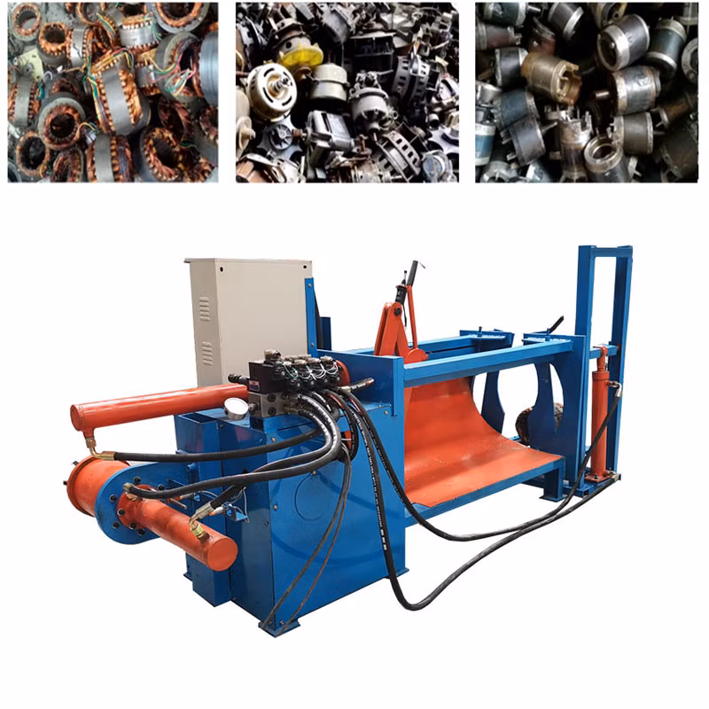 Used Motor Disassembler Motor Splitter Electric Motor Stator Recycling Machine Waste Motor Disassembly Machine