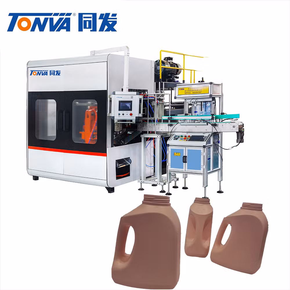 5L Laundry Detergent Bottle with Handle Blow Molding Machine and Molds Manufacturer Automatic Production Line