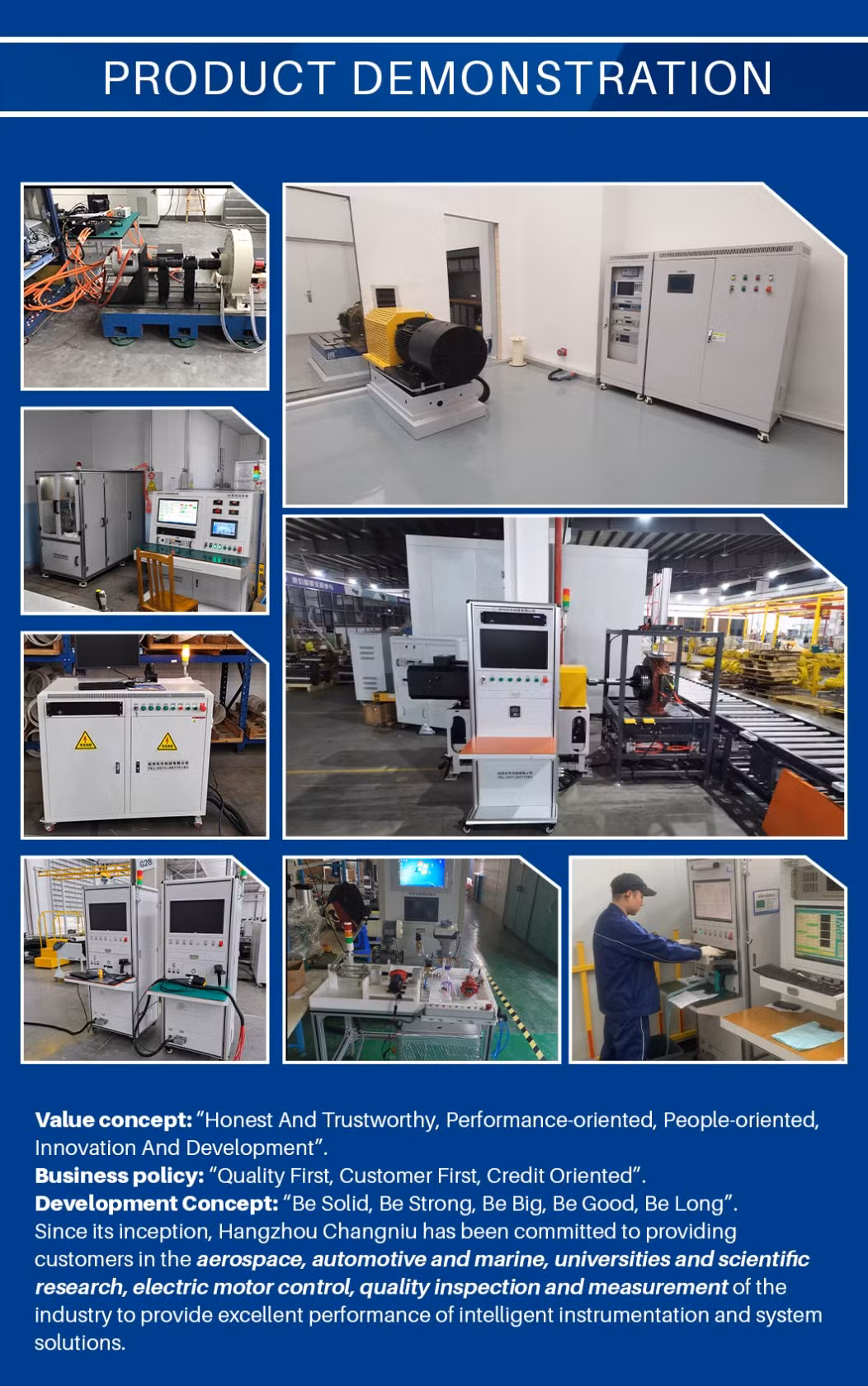 Customised Water Pump Motor Factory Performance Cavitation Test Equipment