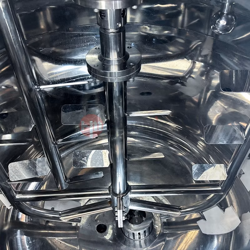Cosmetic Production Emulsifying Fixed Type Vacuum Emulsify Equipment Cream Mixer Homogenizer Machines