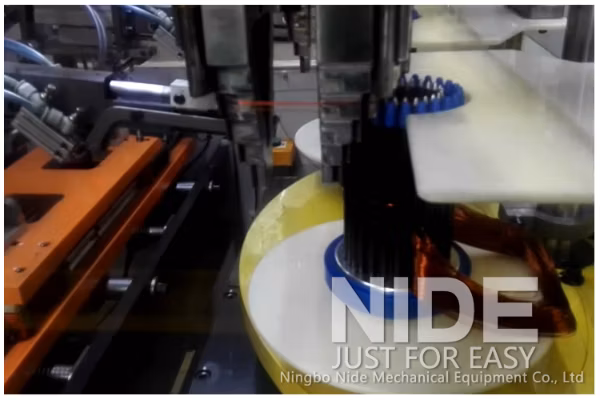 Four Station Automatic Stator Coil Winder Machine for Table Fan Motor Winding
