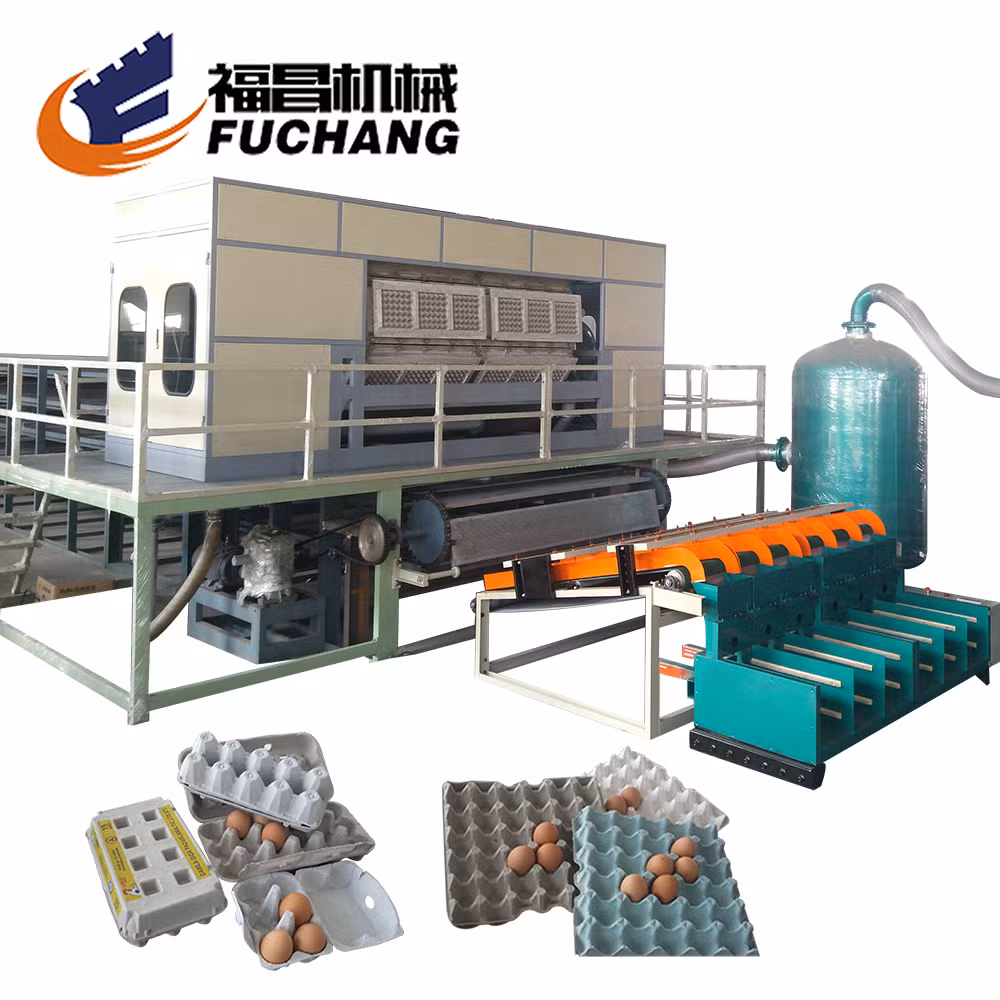Whole Production Line of Egg Tray Machine