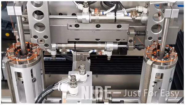 9 Slot Mini BLDC Motor Stator Automatic Needle Winding Machine for Small Motor Manufacturing