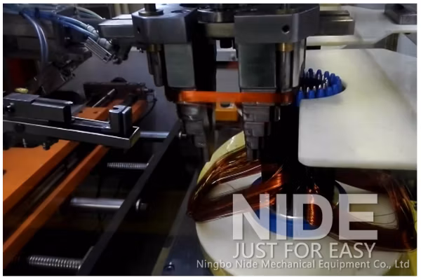 Four Station Automatic Stator Coil Winder Machine for Table Fan Motor Winding