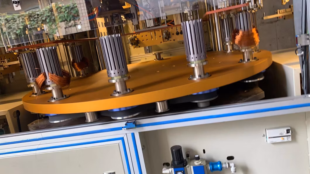 Automated Multi Station Vertical Winding Machine for Precision Coil Production