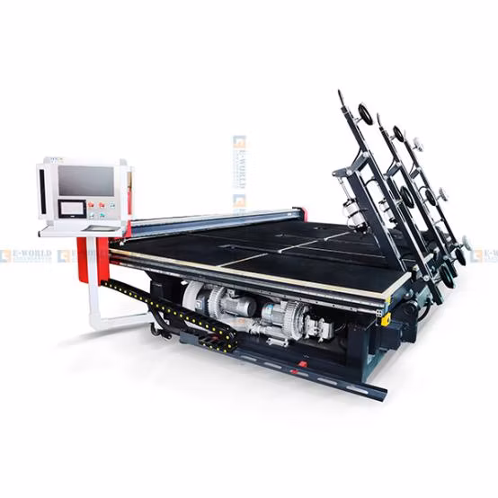 CNC-3726 Automatic Integrated Glass Cutting Table Machine with 3 Loading Arms
