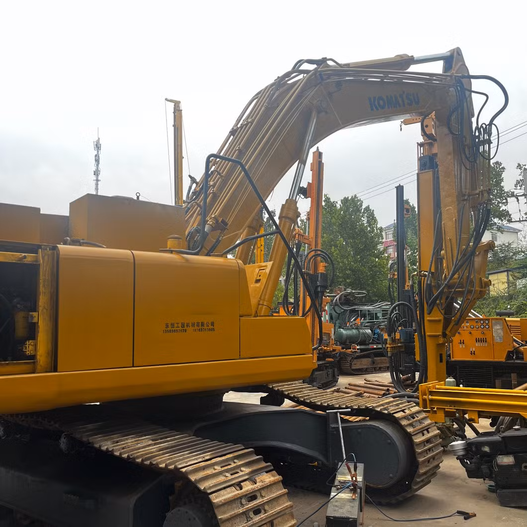 Hot Sale Hydraulic Auger Drill Earth Drill Foundation Piles Post Hole Excavator Heavy Machine Equipment for Hole Drilling