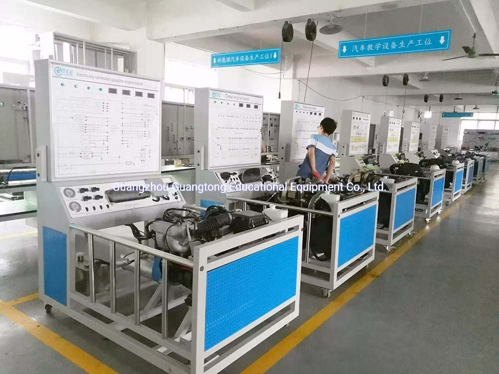 Educational Equipment EV Automotive Training Electric Car Motor Cutaway Training Board for Vocational Schools