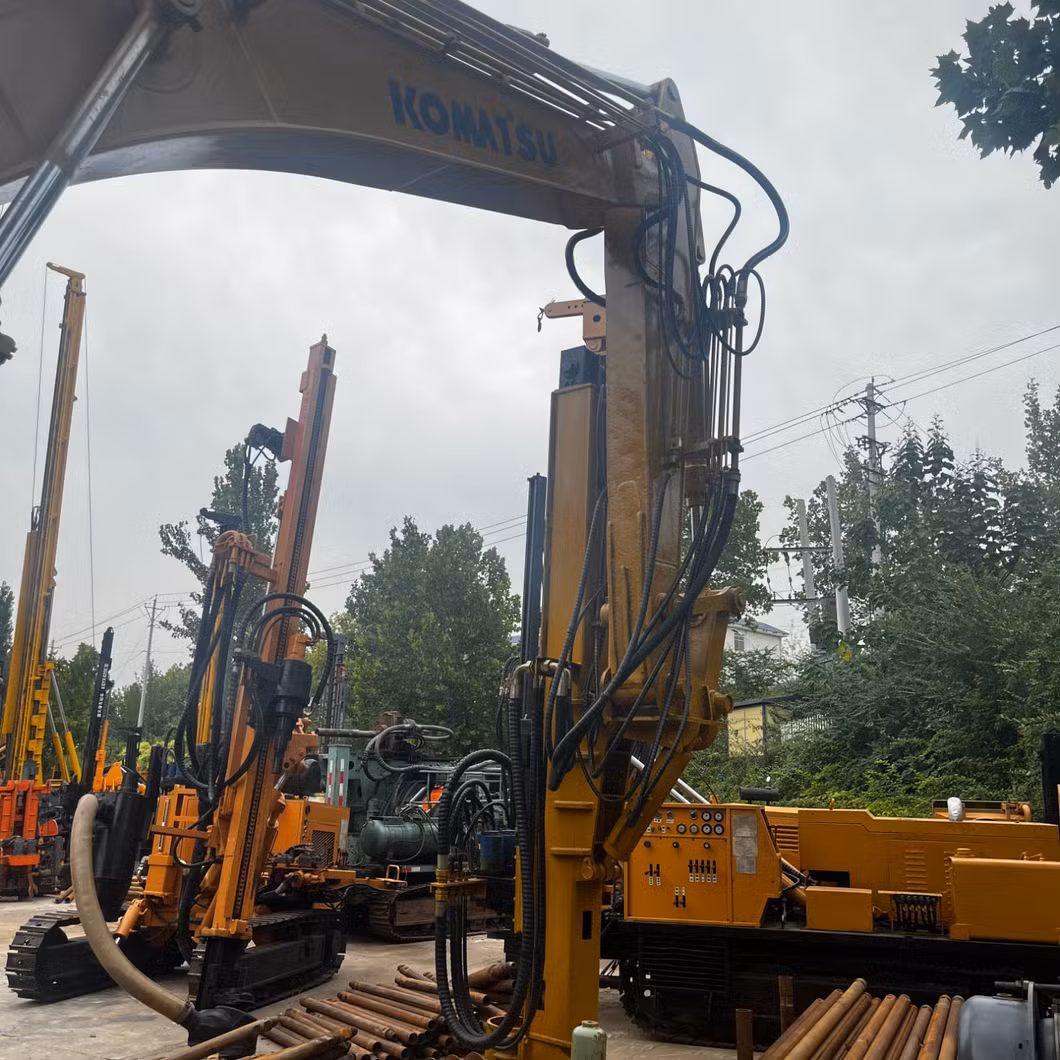 Hot Sale Hydraulic Auger Drill Earth Drill Foundation Piles Post Hole Excavator Heavy Machine Equipment for Hole Drilling