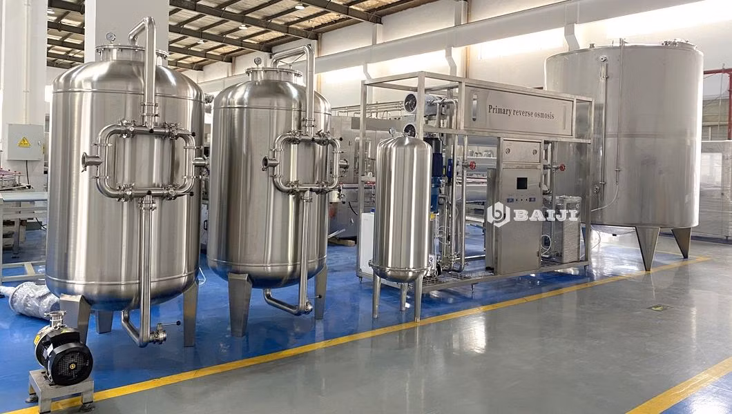 Automatic 300-1000ml Small Bottle Drinking Water Filling Production Line Machine