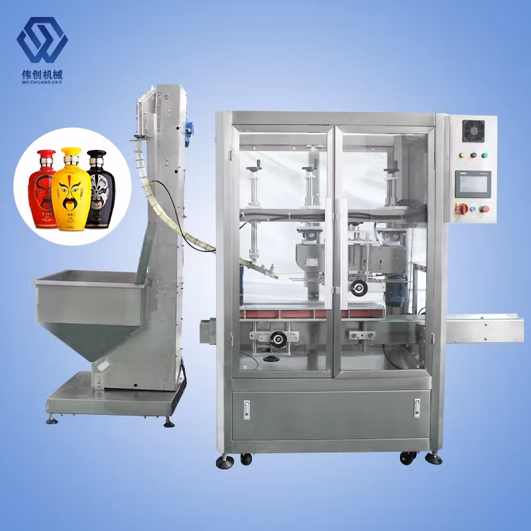 Press Capping Machine Bottle Capper Glass Bottle Filling and Capping Machine