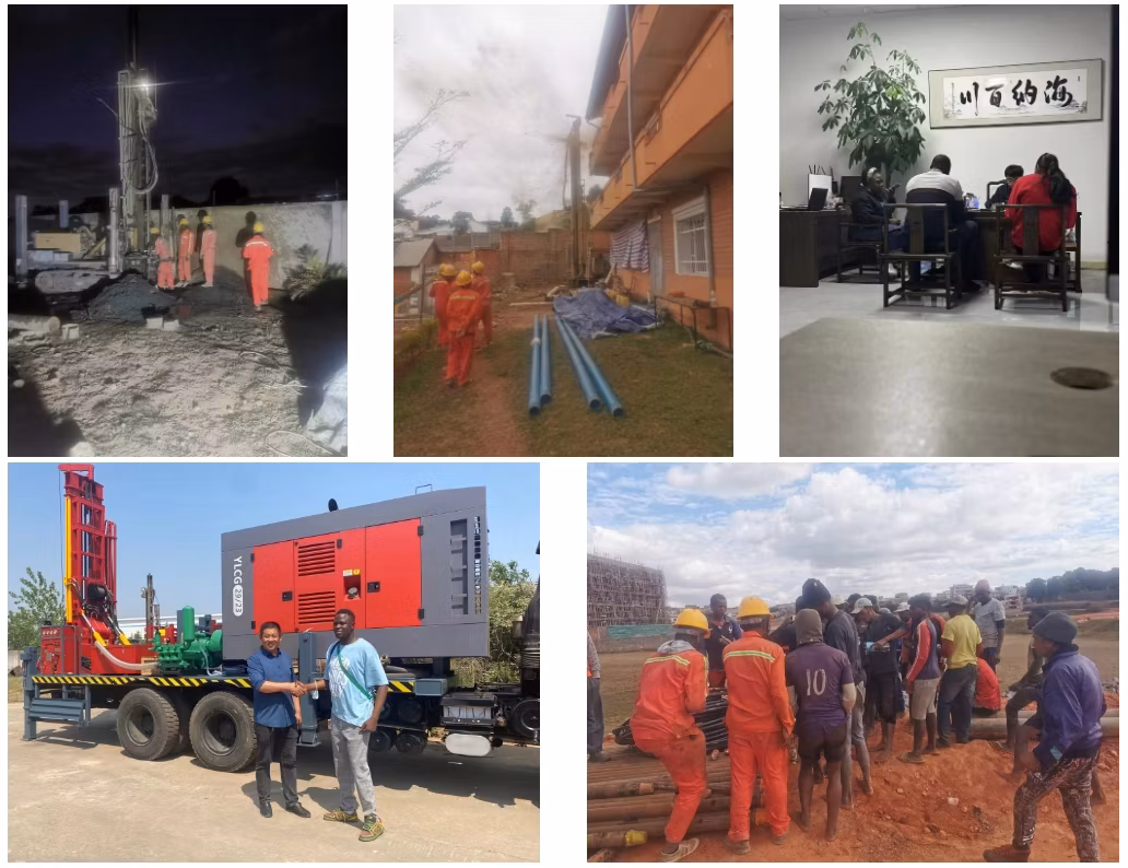 Fy350 350m Water Well Drilling Rig Borehole Crawler-Mounted Hydraulic Drilling Machine Secondhand Machinery