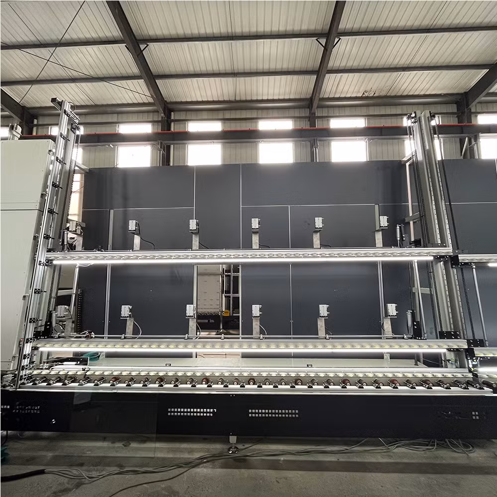 Low-E Glass Insulating Glass Double Glazed Processing Machinery Online Argon Gas Filling Equipment