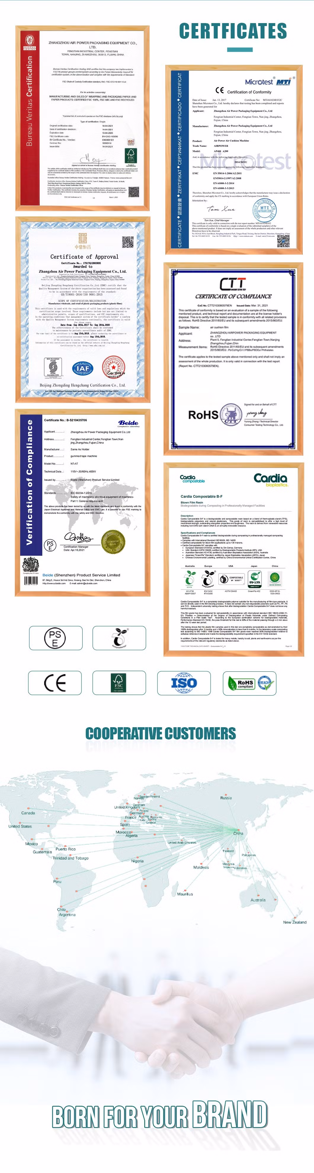 High Capacity Water Activated Electirc Packing Machine Kraft Paper Tape Packaging Machine