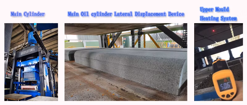 SLST 2000-500T/1500T Fully Automatic Servo Vibration and Compression Integrated Block Making Machine