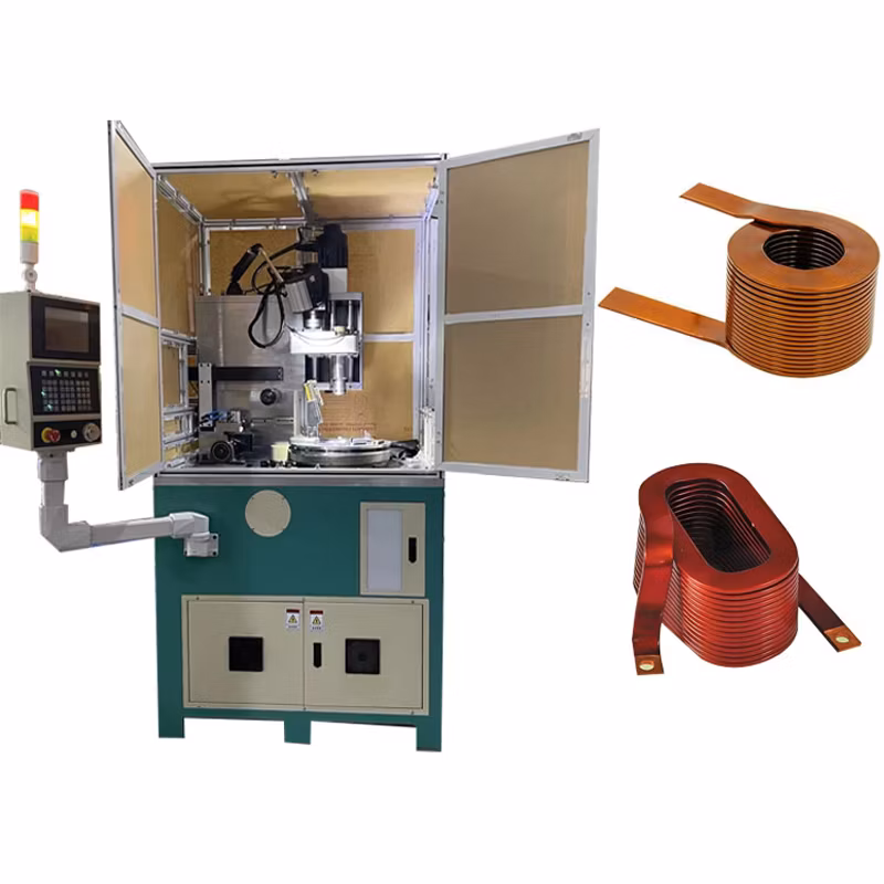 Motor Toroid Fan Mini Solenoid Stator Coil Brass Copper Wire Winding Machine