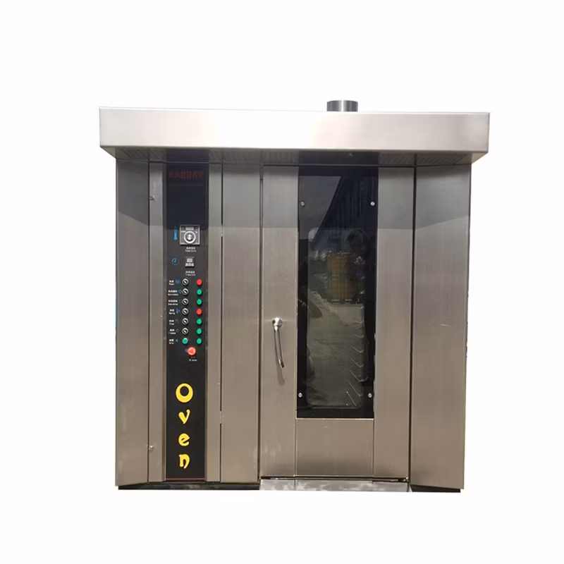 OEM Custom 16 Trays 32 Trays Rotary Bread Rack Oven Bakery Equipment