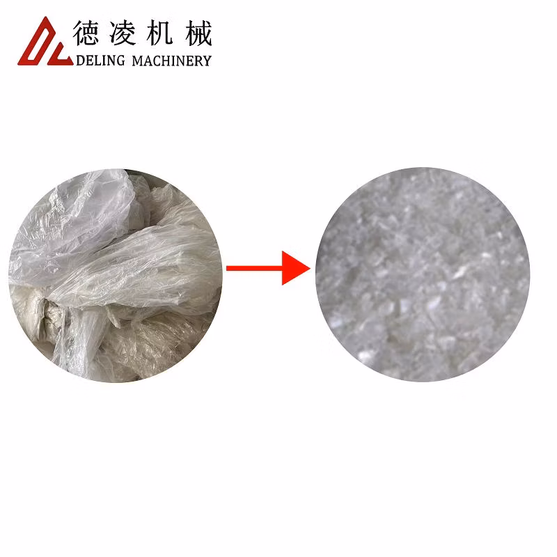 The New PP/PE Film Woven Bag Plastic Recycling Machine Production Line Has a Low Overall Equipment Price