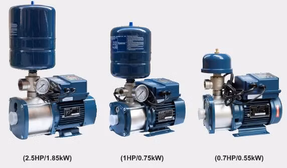 Bedford B1100 Series Pressure Booster Water Pump Equipment with Tank