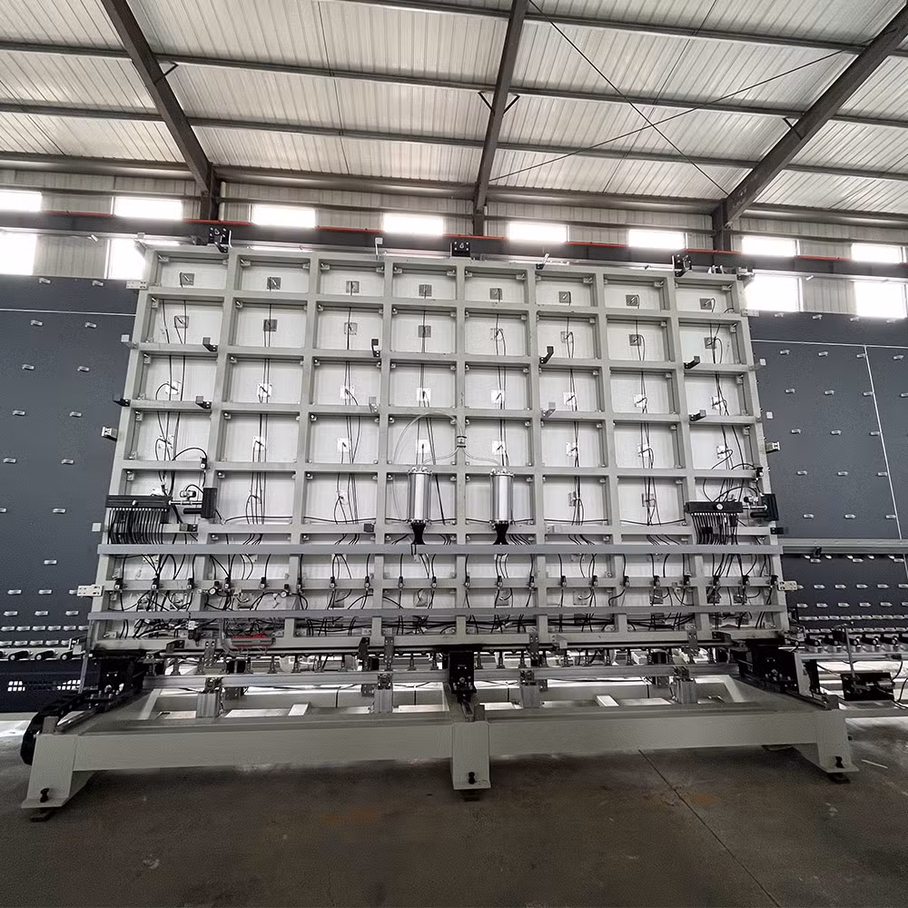 Low-E Glass Insulating Glass Double Glazed Processing Machinery Online Argon Gas Filling Equipment
