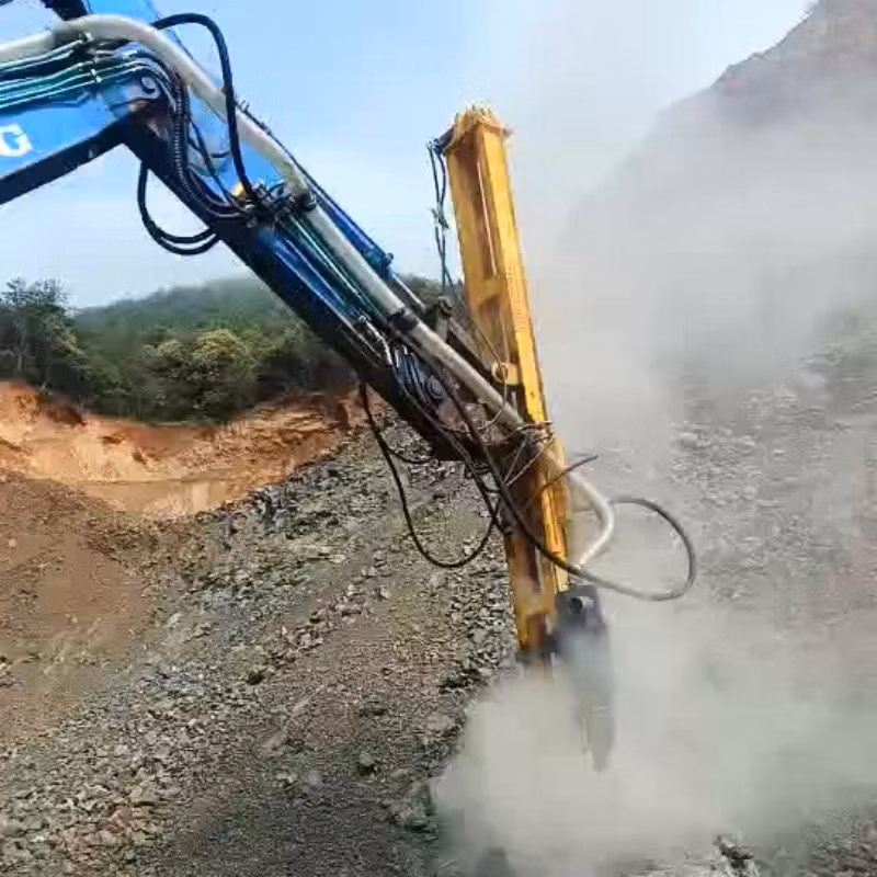 Hot Sale Hydraulic Auger Drill Earth Drill Foundation Piles Post Hole Excavator Heavy Machine Equipment for Hole Drilling