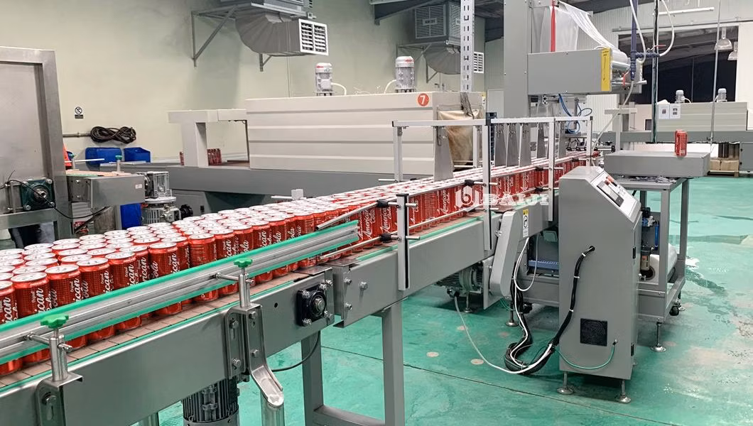 Complete Carbonated Drink Beverage Soda Water Mixing Can Filler Filling Seaming Line Machine