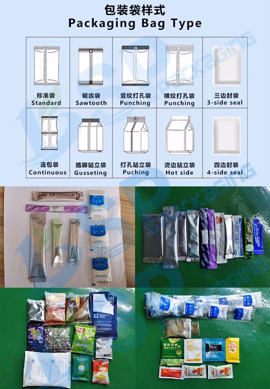 Automatic 4 6 Lanes Liquid Ice Freeze Popsicle Pop Packing Packaging Machine