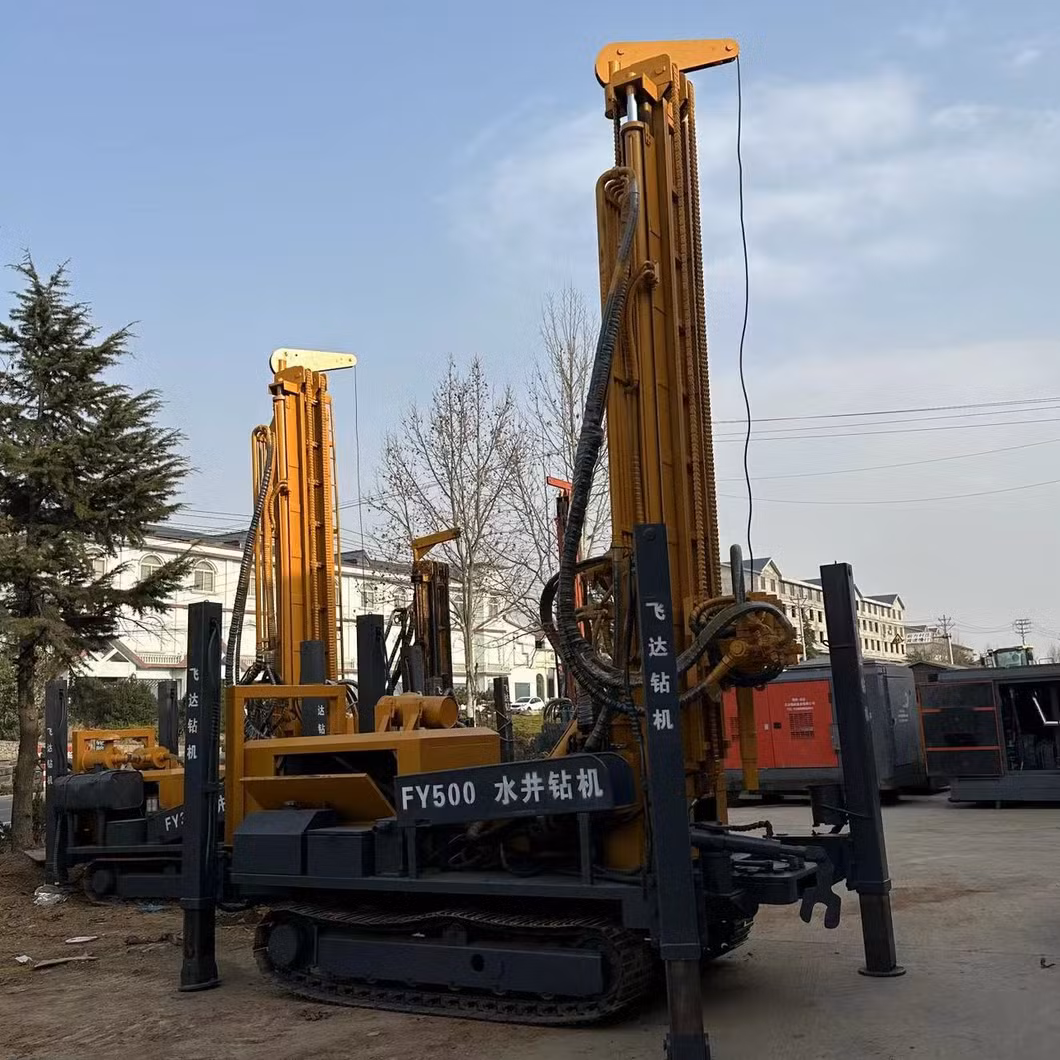 Fy500 Used Drilling Machine Earth Drilling Auger Drilling Mast Auger Soil Drilling Drilling Auger Machine