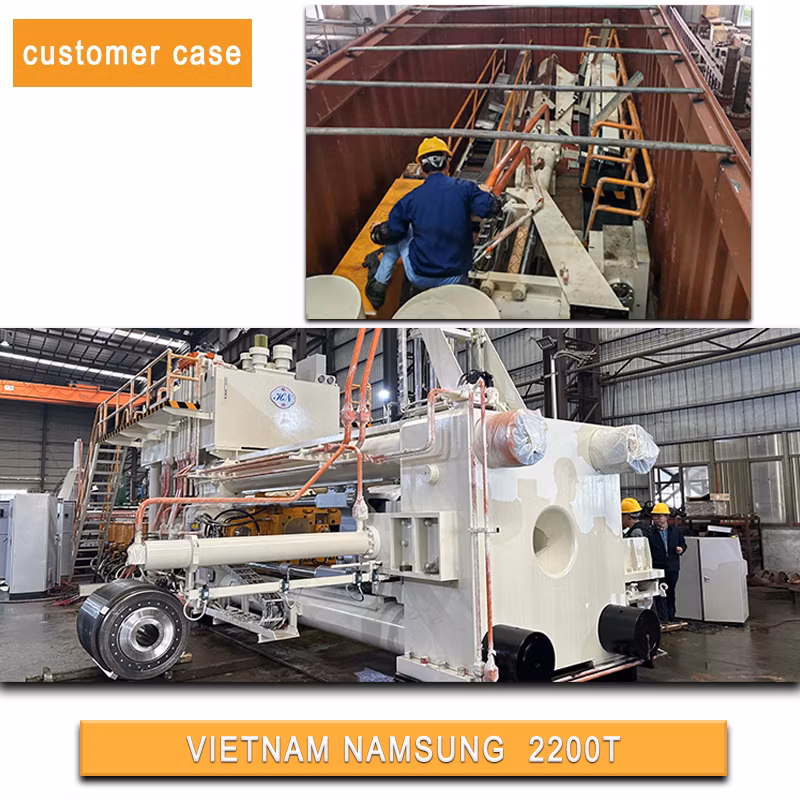 1450t Aluminum Extrusion Press Equipment with Frequency Conversion Energy Saving System