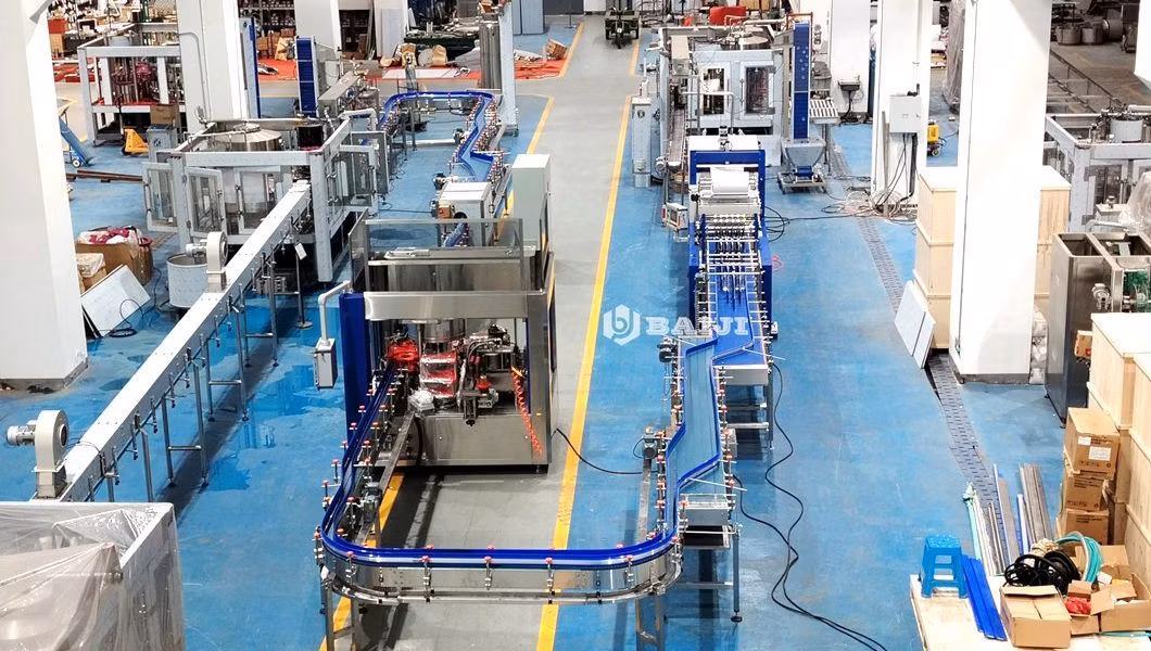 Automatic 300-1000ml Small Bottle Drinking Water Filling Production Line Machine