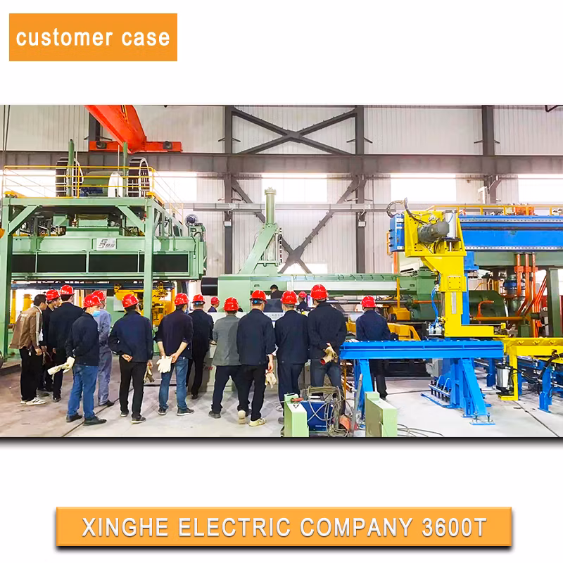 1450t Aluminum Extrusion Press Equipment with Frequency Conversion Energy Saving System