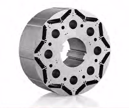Self Lock Stator Rotor with Copper Rods