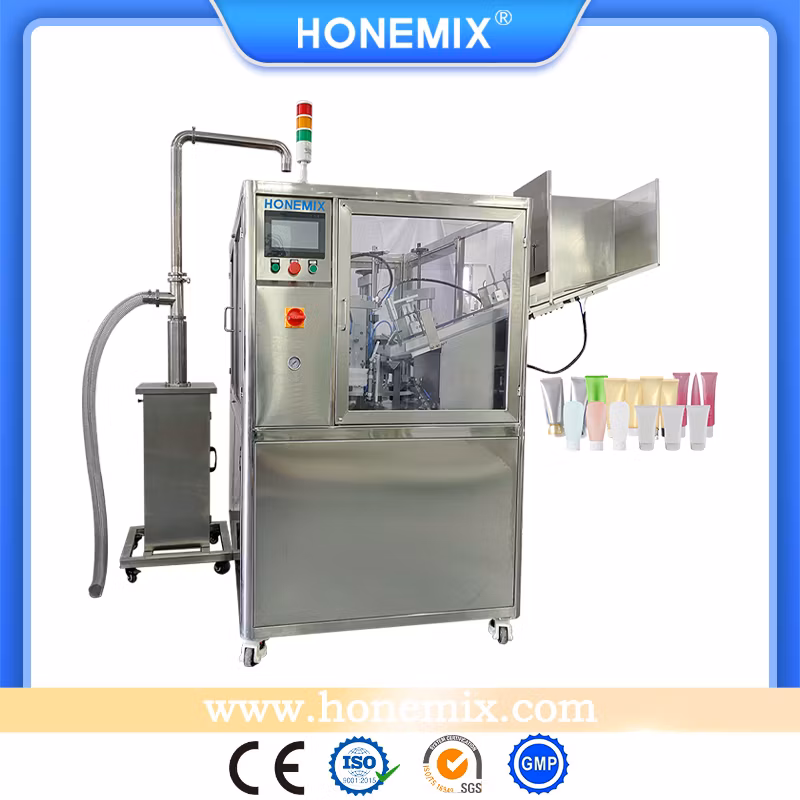 Cosmetic Production Emulsifying Fixed Type Vacuum Emulsify Equipment Cream Mixer Homogenizer Machines