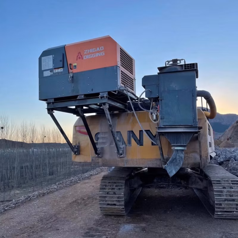 Hot Sale Hydraulic Auger Drill Earth Drill Foundation Piles Post Hole Excavator Heavy Machine Equipment for Hole Drilling