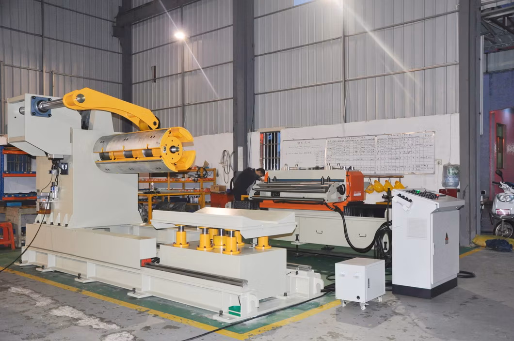 CNC Auto Circle Blanking Line with Zigzag Feeder Machine for Circle Production Line
