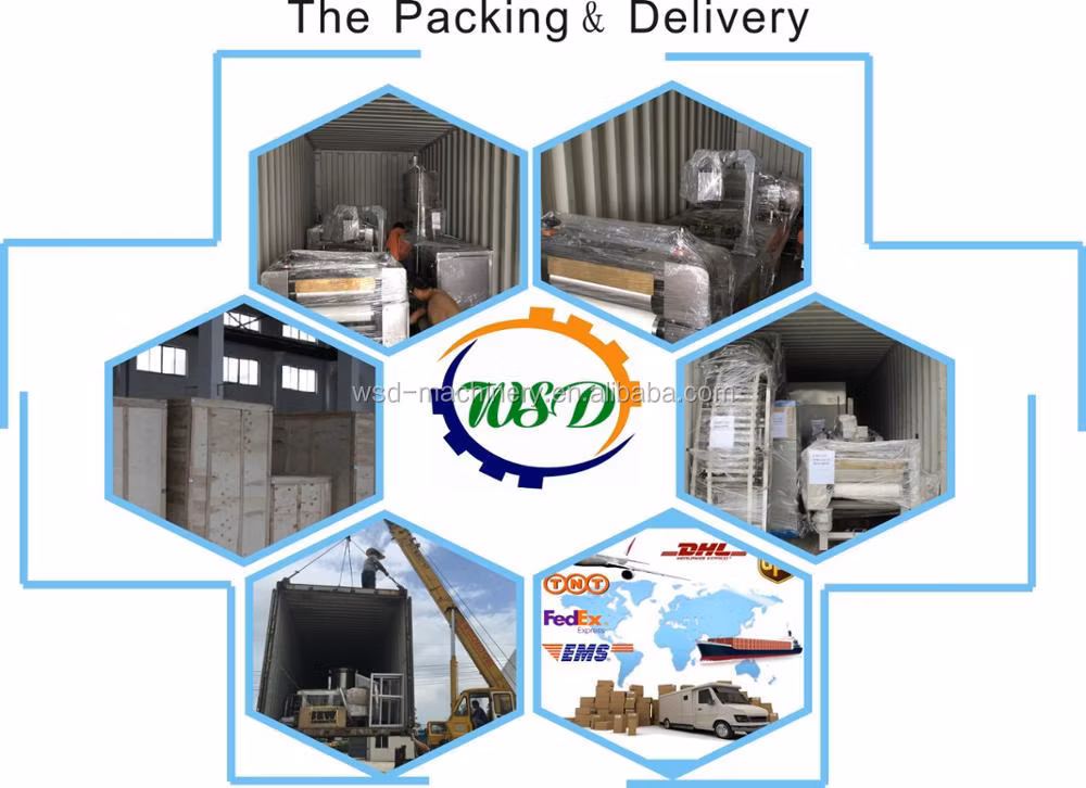 Factory Energy Saving Automatic Wafer Production Line Soft Waffle Machine Biscuit Equipment