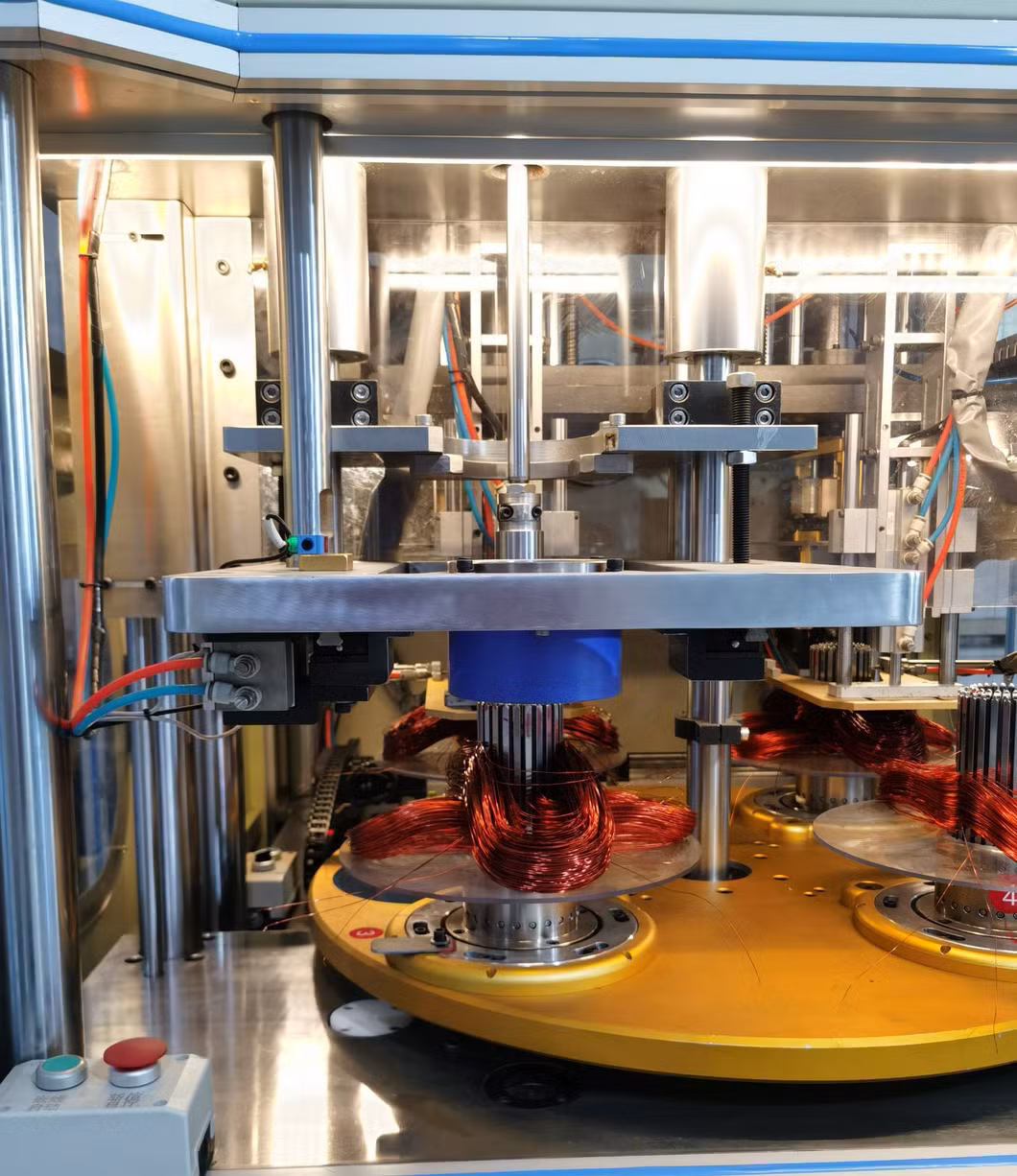 Precision Multi Station Vertical Winding Machine for Enhanced Coil Insertion