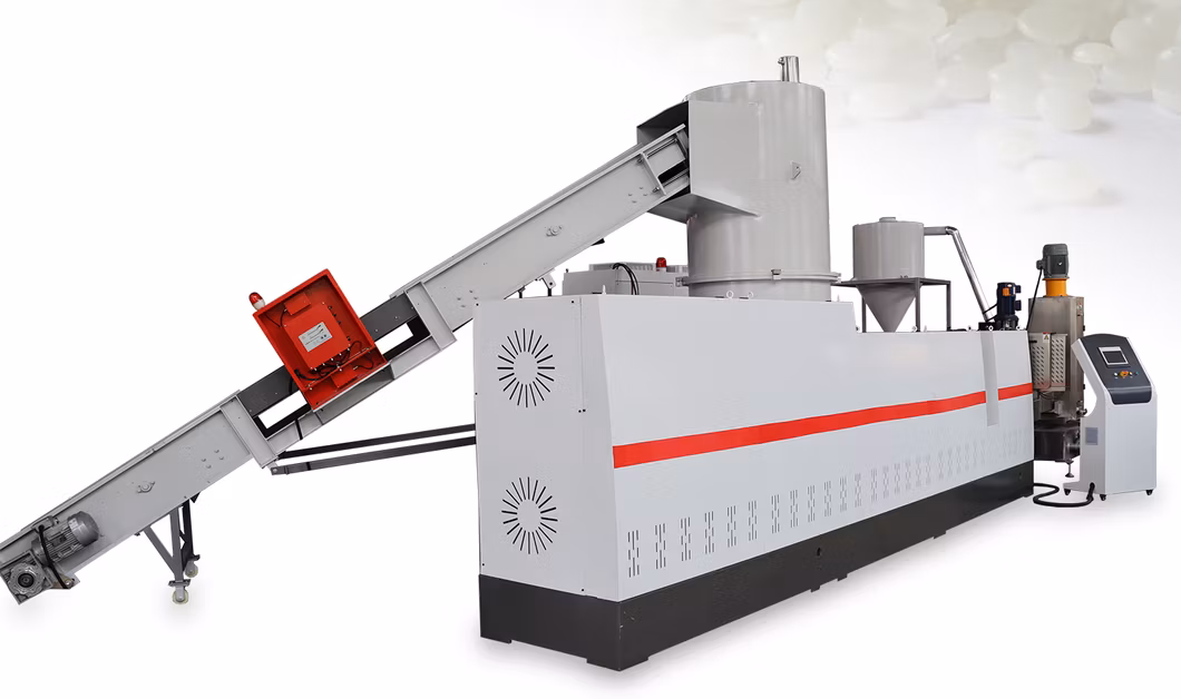 PP Shopping Bag &amp; Plastic PP PE Film Double Stage Granulating Line