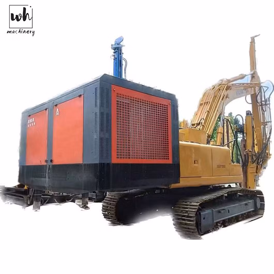 Hot Sale Hydraulic Auger Drill Earth Drill Foundation Piles Post Hole Excavator Heavy Machine Equipment for Hole Drilling